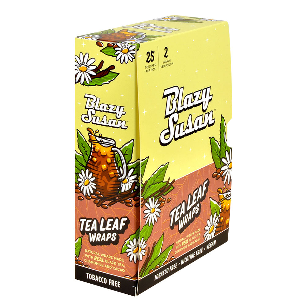 Blazy Susan Wraps | Tea Leaf | 25 Packs Of 2 | TobaccoStock.com ...