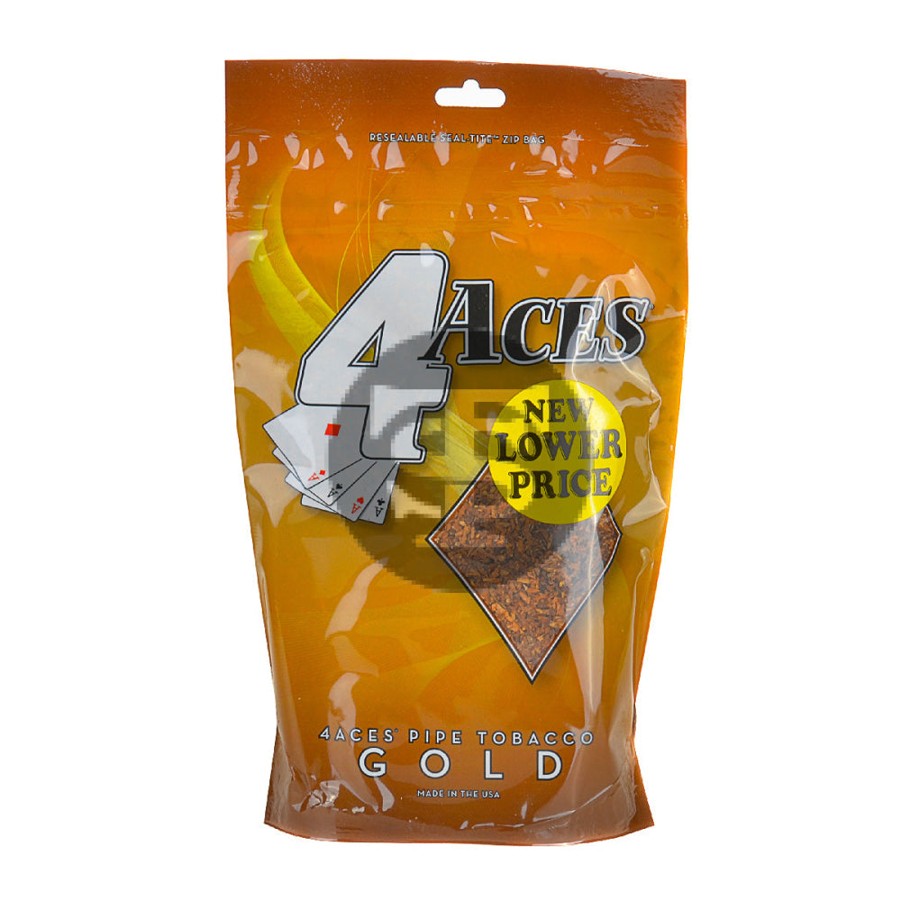 4 Aces Gold Pipe Tobacco 6 oz. Bag 1