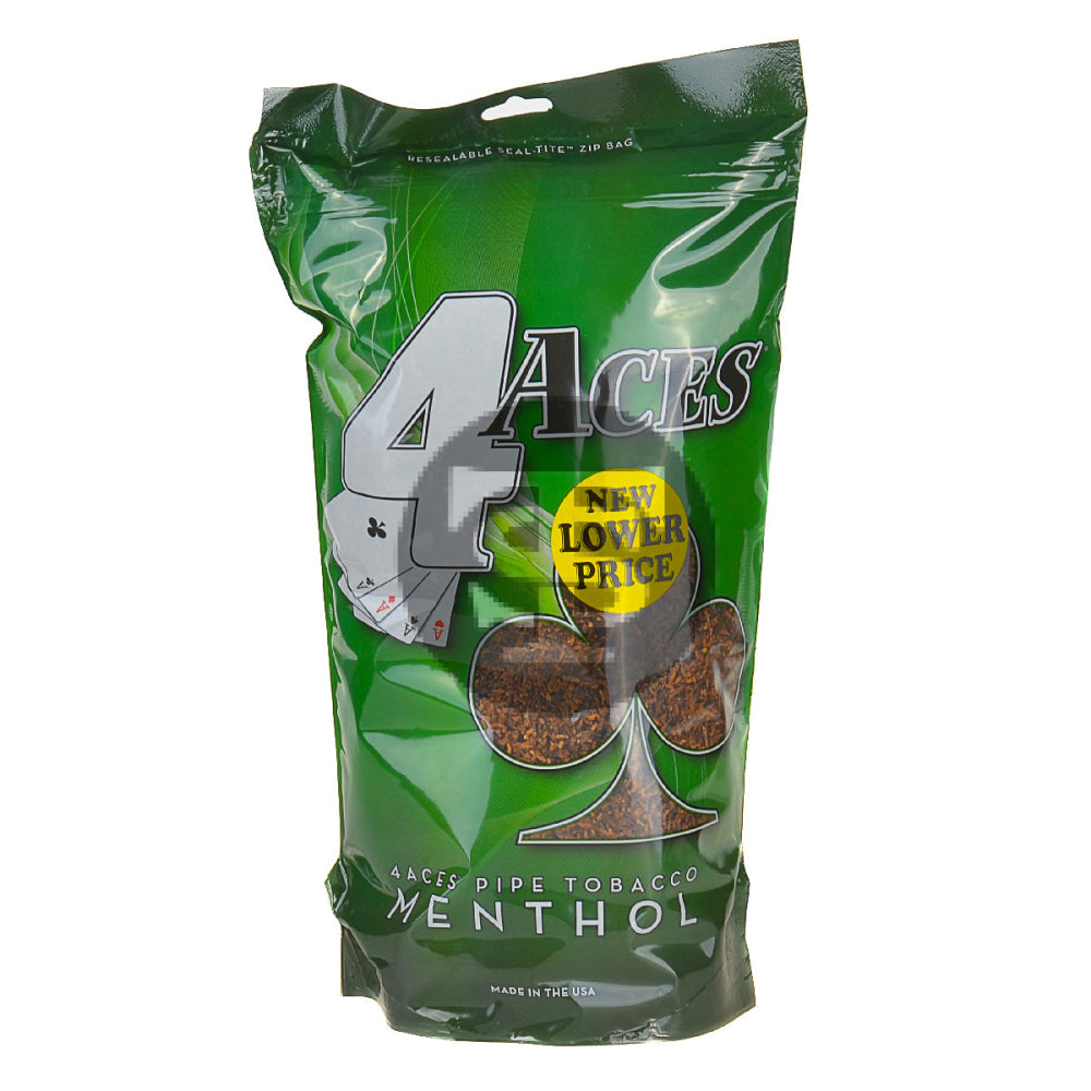 4 Aces Menthol Pipe Tobacco 16 oz. Bag 1