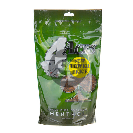 4 Aces Menthol Pipe Tobacco 6 oz. Bag 1