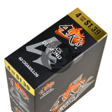 4 Kings Cigarillos 15 Packs of 4 Black Diamond Pre-Priced $1.39