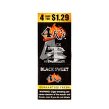 4 Kings Cigarillos 15 Packs of 4 Black Sweet $1.29 pre-price