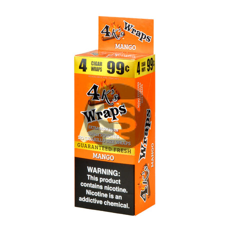 4 Kings Wraps 4 for 99c 30 pack of Mango 1