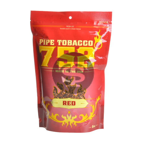 752 Red Pipe Tobacco 6 oz. Bag 1