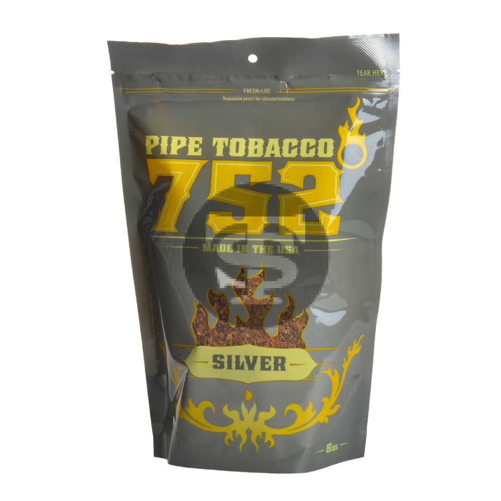 752 Silver Pipe Tobacco 6 oz. Bag 1