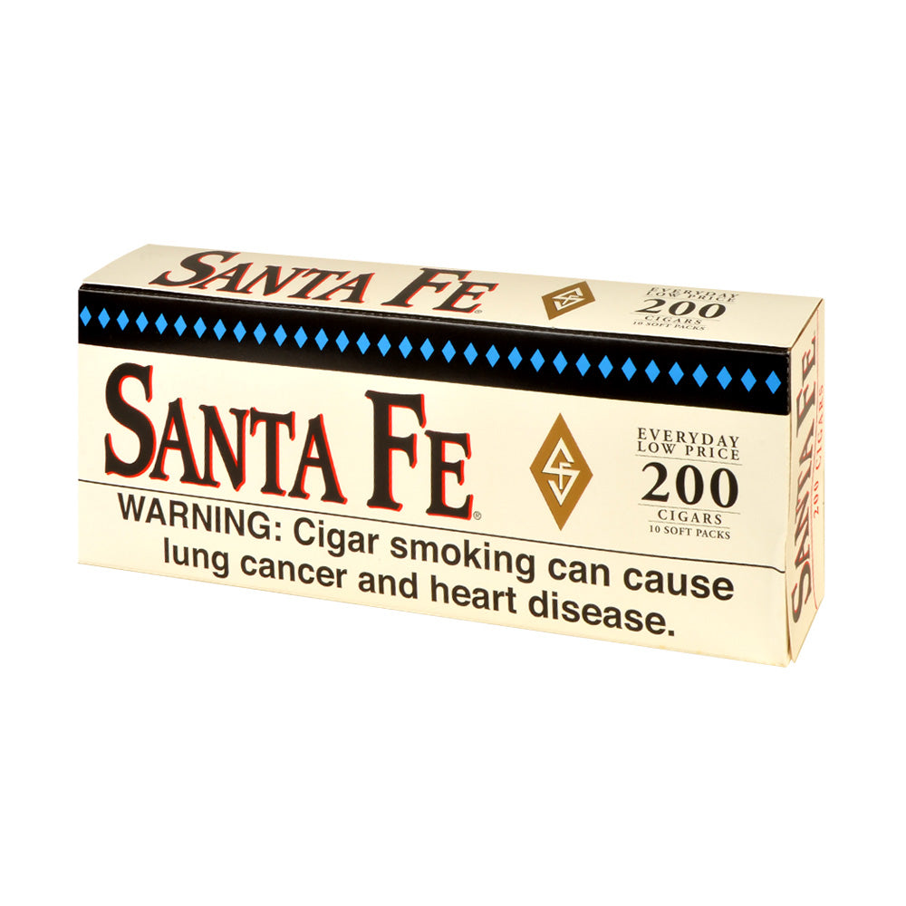 Santa Fe White Filtered Cigars 10 Packs of 20