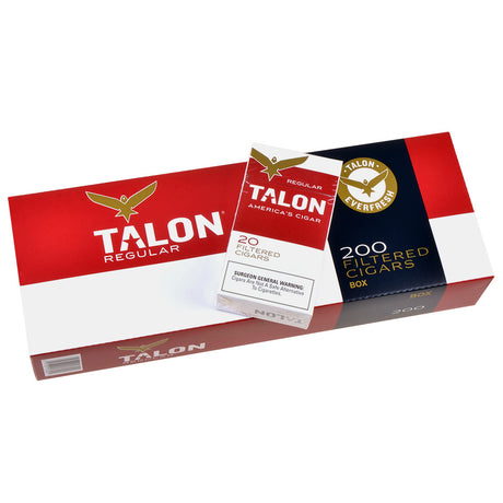 Talon Regular Filtered Cigars 10 Packs of 20