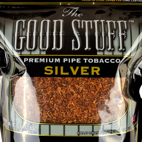 Good Stuff Silver Pipe Tobacco 16 oz. Bag