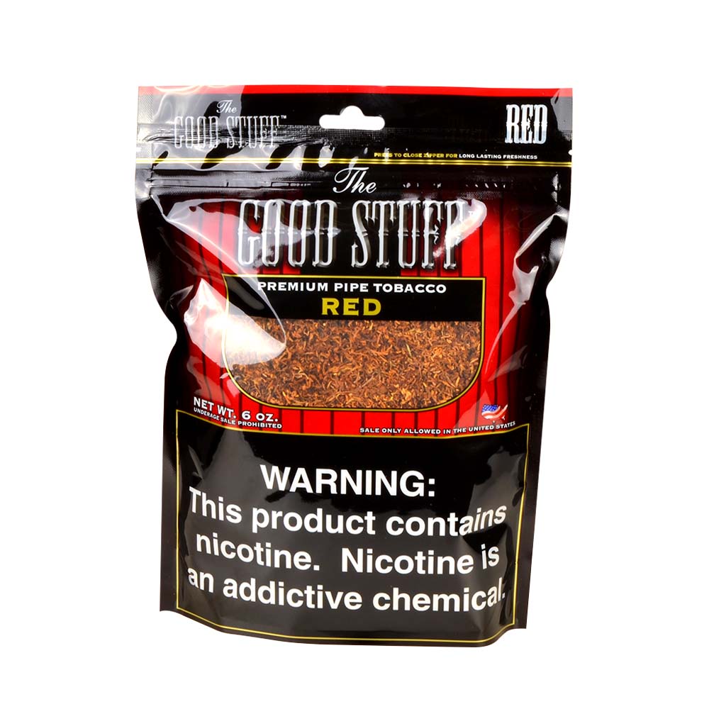 Good Stuff Red Pipe Tobacco 6 oz. Bag