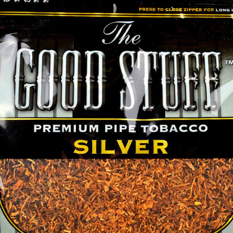 Good Stuff Silver Pipe Tobacco 6 oz. Bag