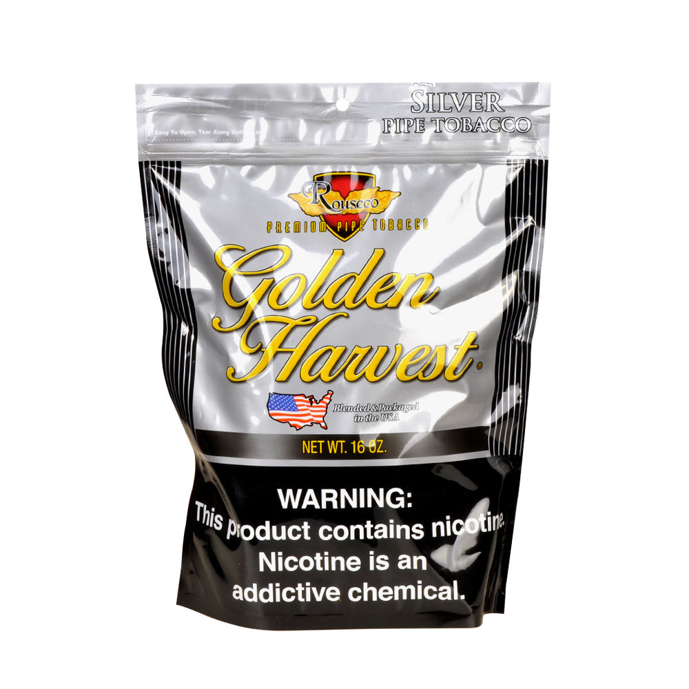 Golden Harvest Silver Blend Pipe Tobacco 16 oz. Bag