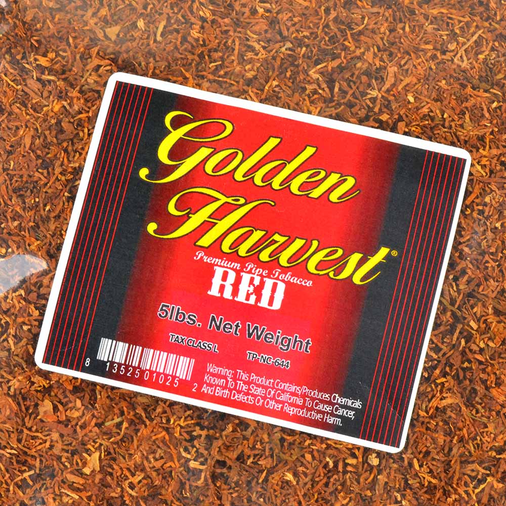 Golden Harvest Robust Blend Pipe Tobacco 5 Lb. Bag