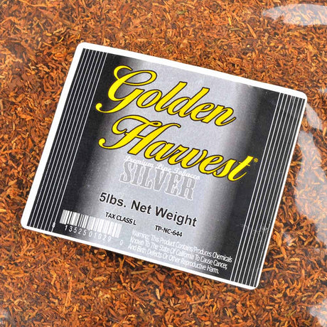 Golden Harvest Silver Blend Pipe Tobacco 5 Lb. Bag