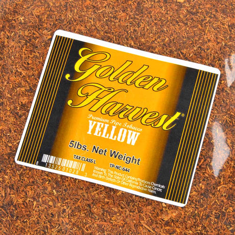 Golden Harvest Natural Blend Pipe Tobacco 5 Lb. Bag