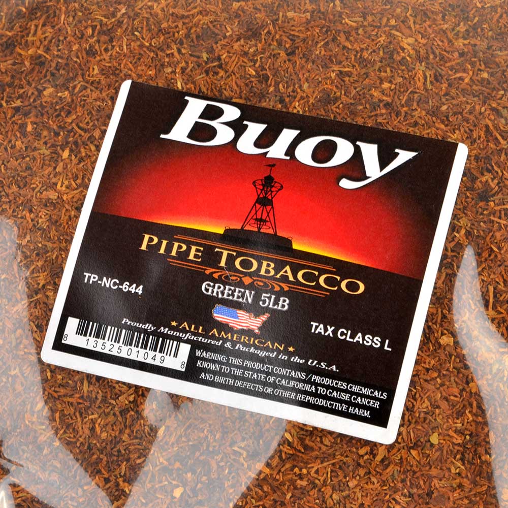 Buoy Mint Pipe Tobacco 5 Lb. Bag