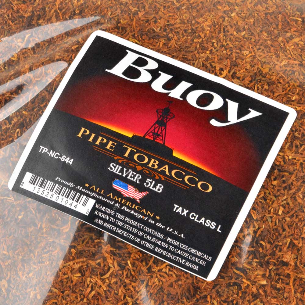 Buoy Silver Pipe Tobacco 5 Lb. Bag