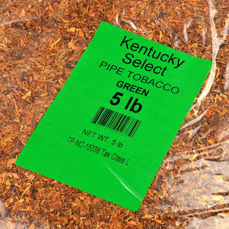 Kentucky Select Green (Menthol) Pipe Tobacco 5 Lb. Bag