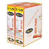 White Owl Cigarillos $1.19 Pre Priced 30 Packs of 2 Cigars White Peach