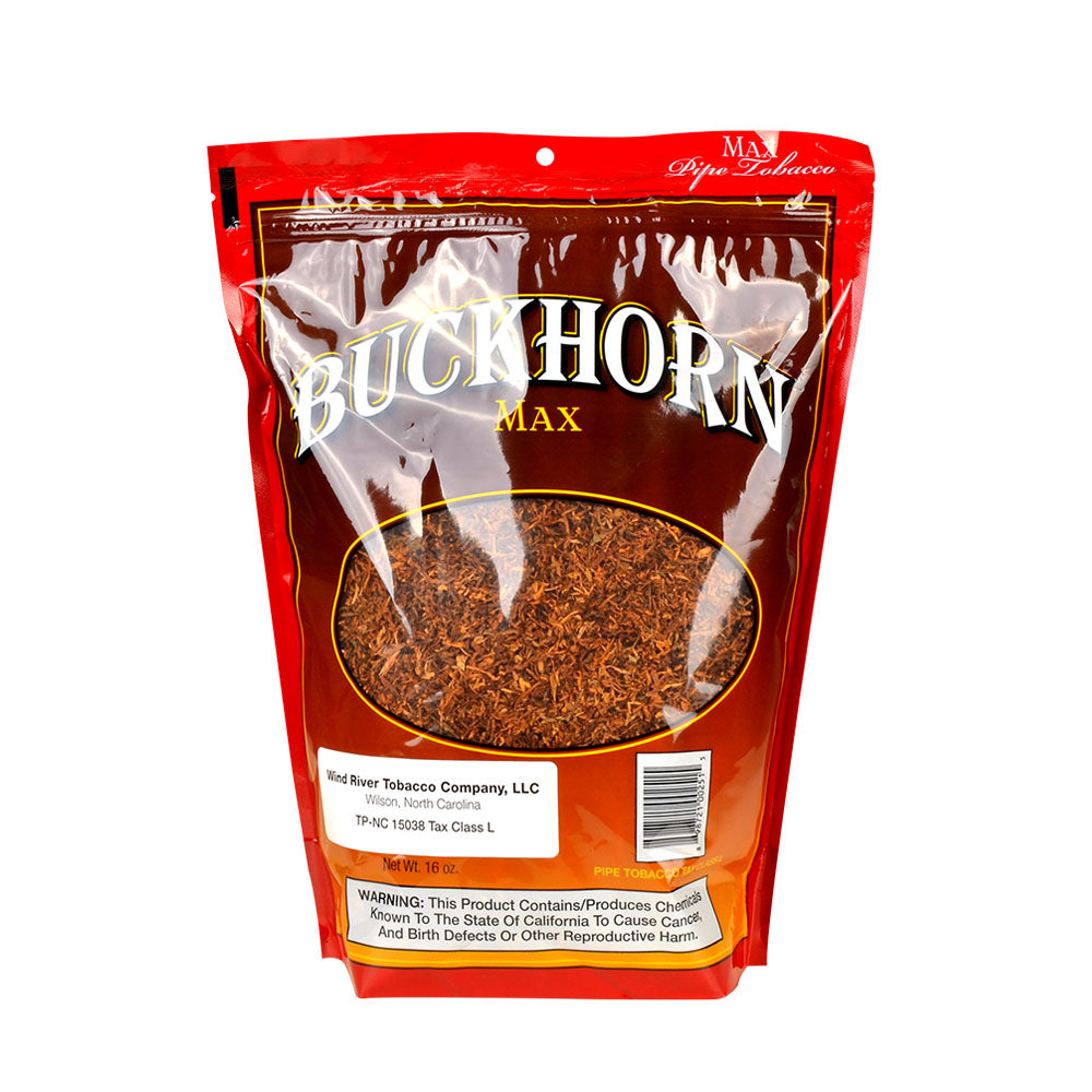 Buckhorn Max (Full Flavor) Pipe Tobacco 16 oz. Bag