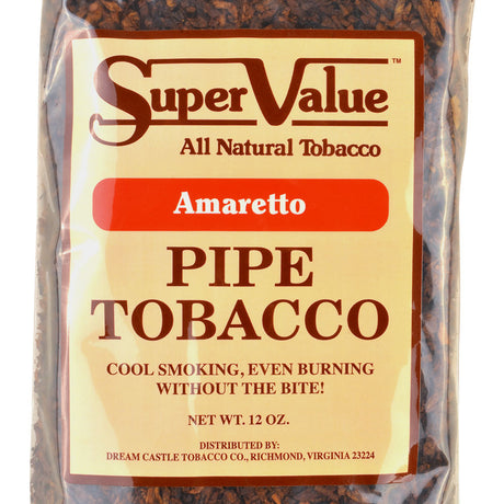 Super Value Pipe Tobacco Amaretto 12 oz. Bag