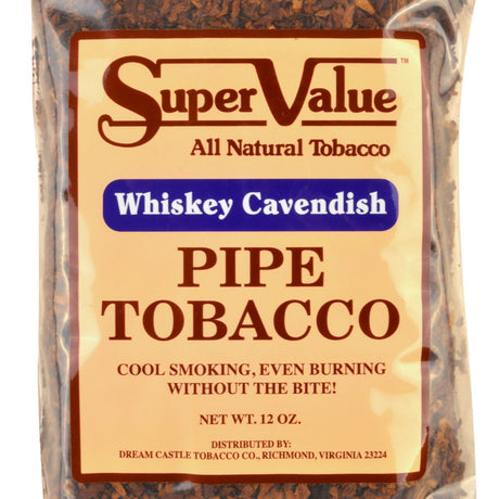 Super Value Pipe Tobacco Whiskey 12 oz. Bag