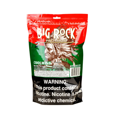 Big Rock Cool Mint Pipe Tobacco 16 oz. Bag