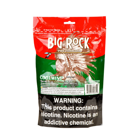 Big Rock Cool Mint Pipe Tobacco 6 oz. Bag