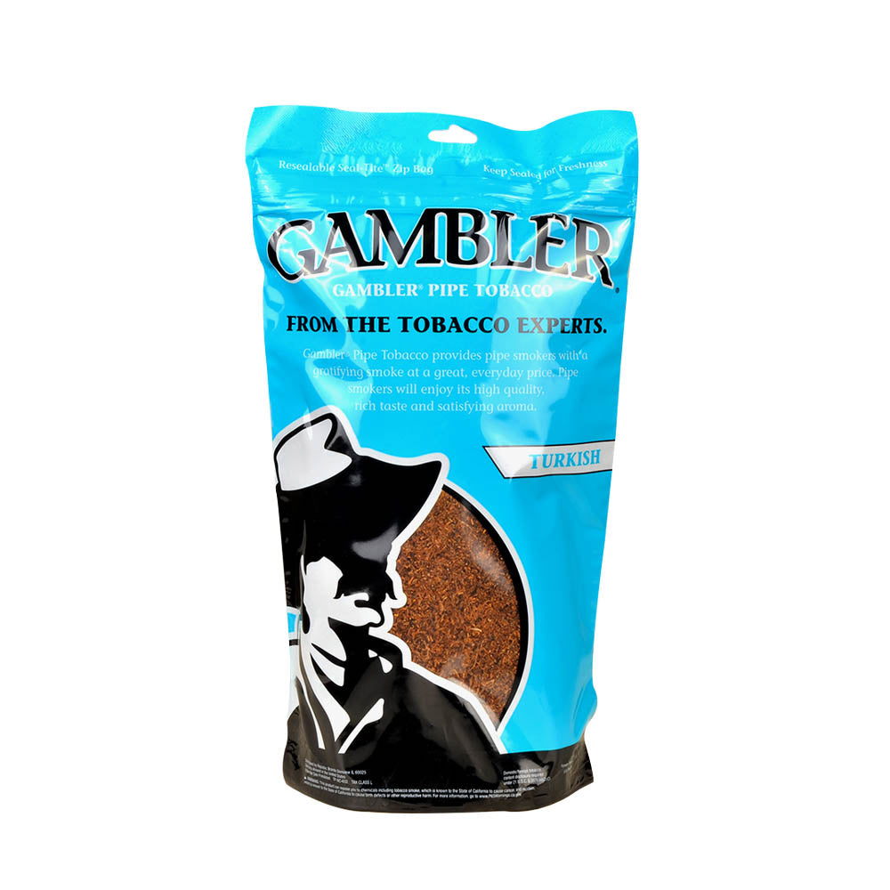 Gambler Pipe Tobacco Turkish 16 oz. Bag