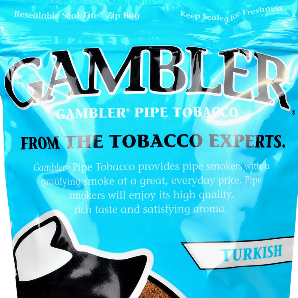 Gambler Pipe Tobacco Turkish 16 oz. Bag