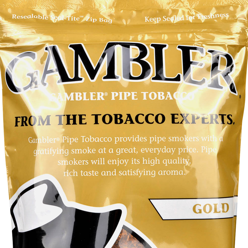 Gambler Pipe Tobacco Gold 16 oz. Bag