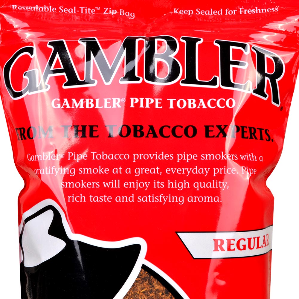 Gambler Pipe Tobacco Regular 16 oz. Bag