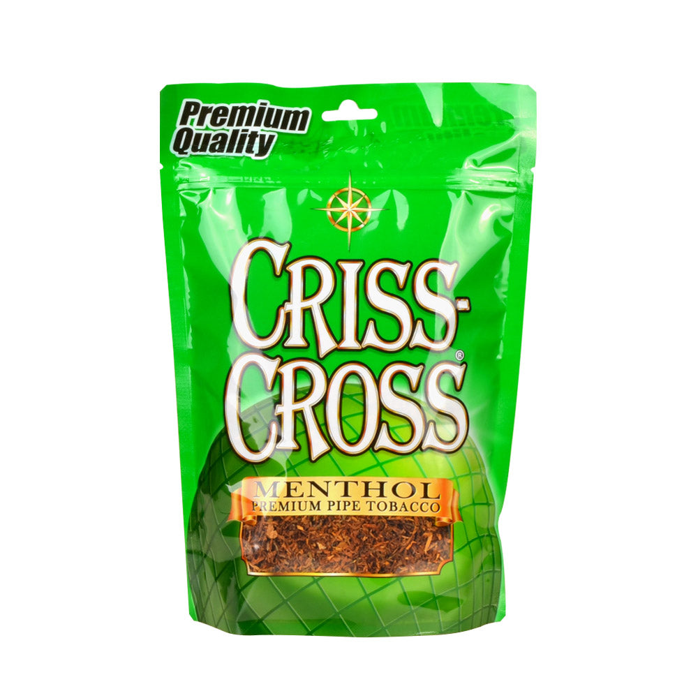 Criss Cross Pipe Tobacco Menthol Blend 6 oz. Bag