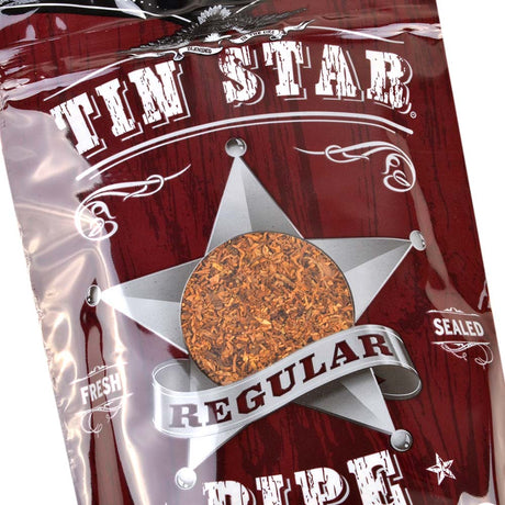 Tin Star Regular Pipe Tobacco 3 oz. Bag