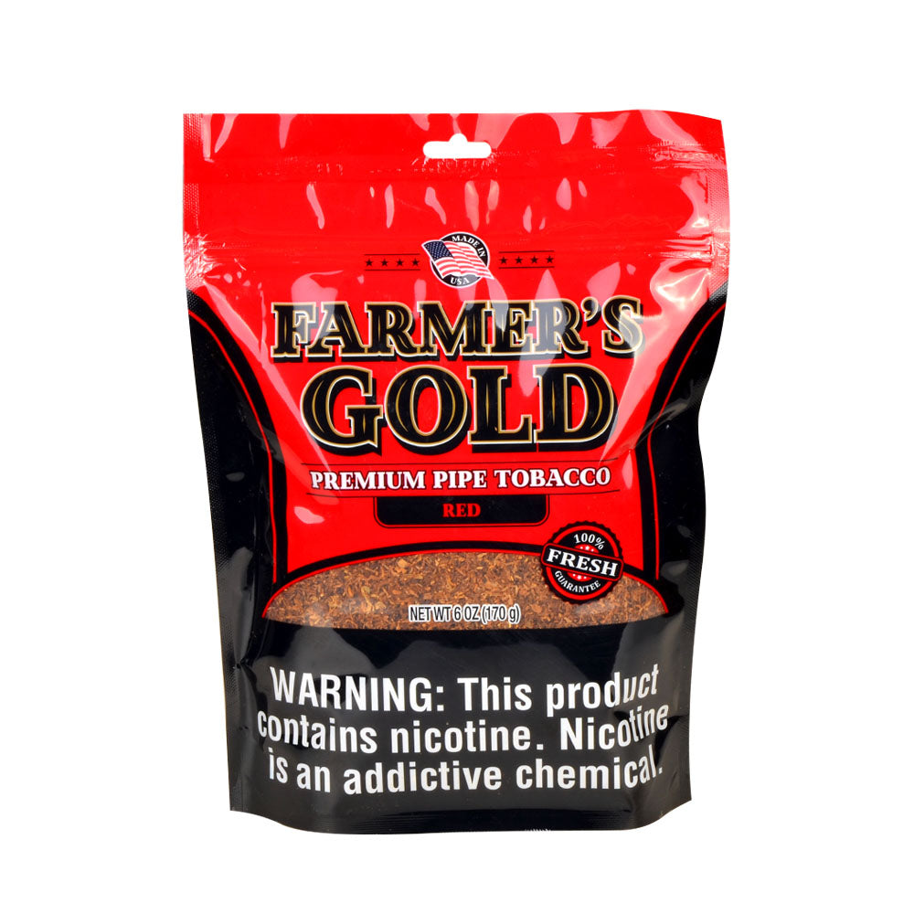 Farmer's Gold Red Pipe Tobacco 6 oz. Bag