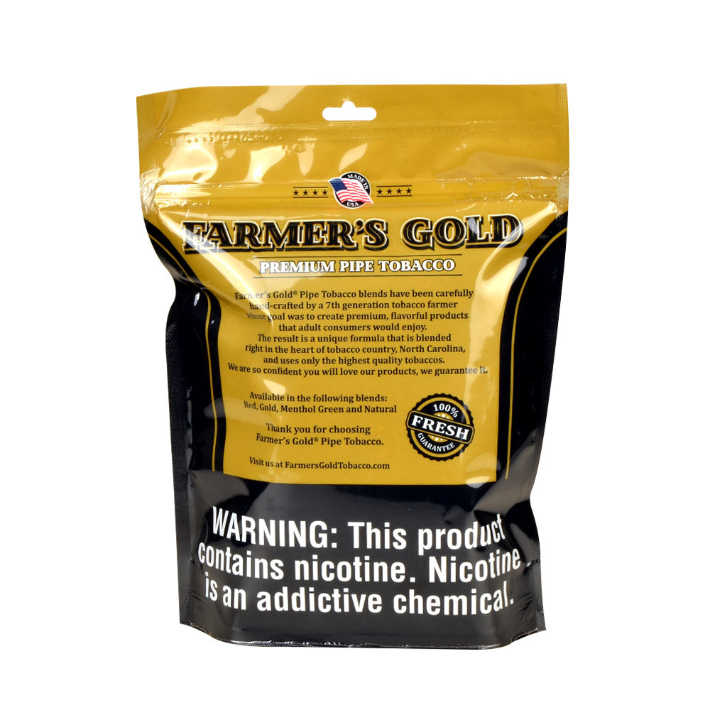 Farmer's Gold Pipe Tobacco Gold Blend 6 oz. Bag