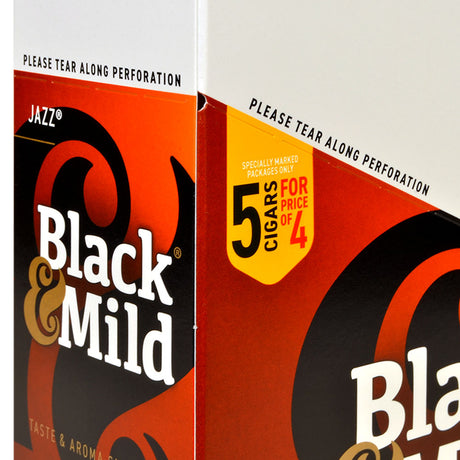 Middleton's Black & Mild Jazz Cigars 5 packs for 4