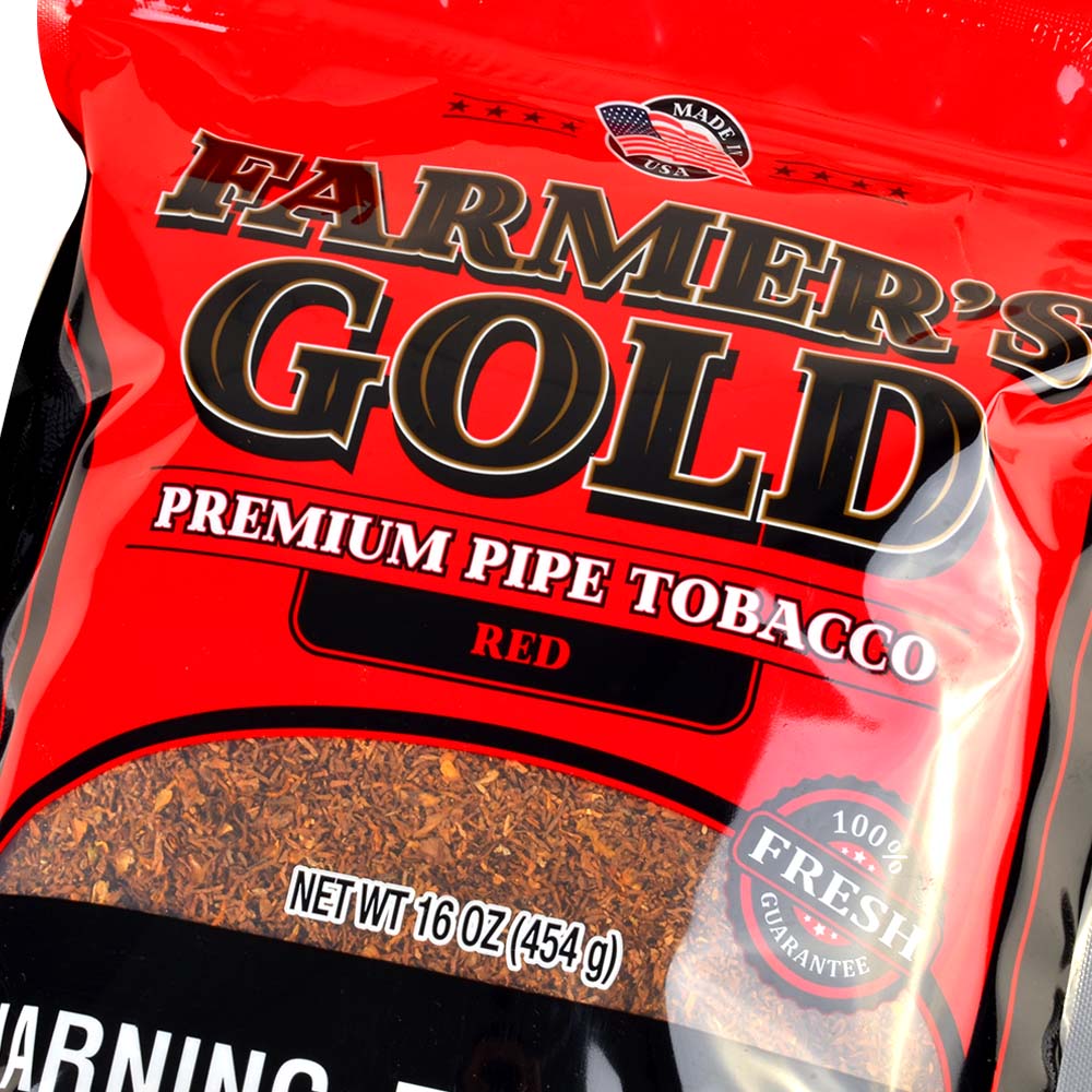 Farmer's Gold Red Pipe Tobacco 16 oz. Bag