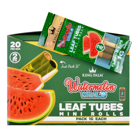 King Palm Rolls Minis Watermelon Wave 20 Packs of 2