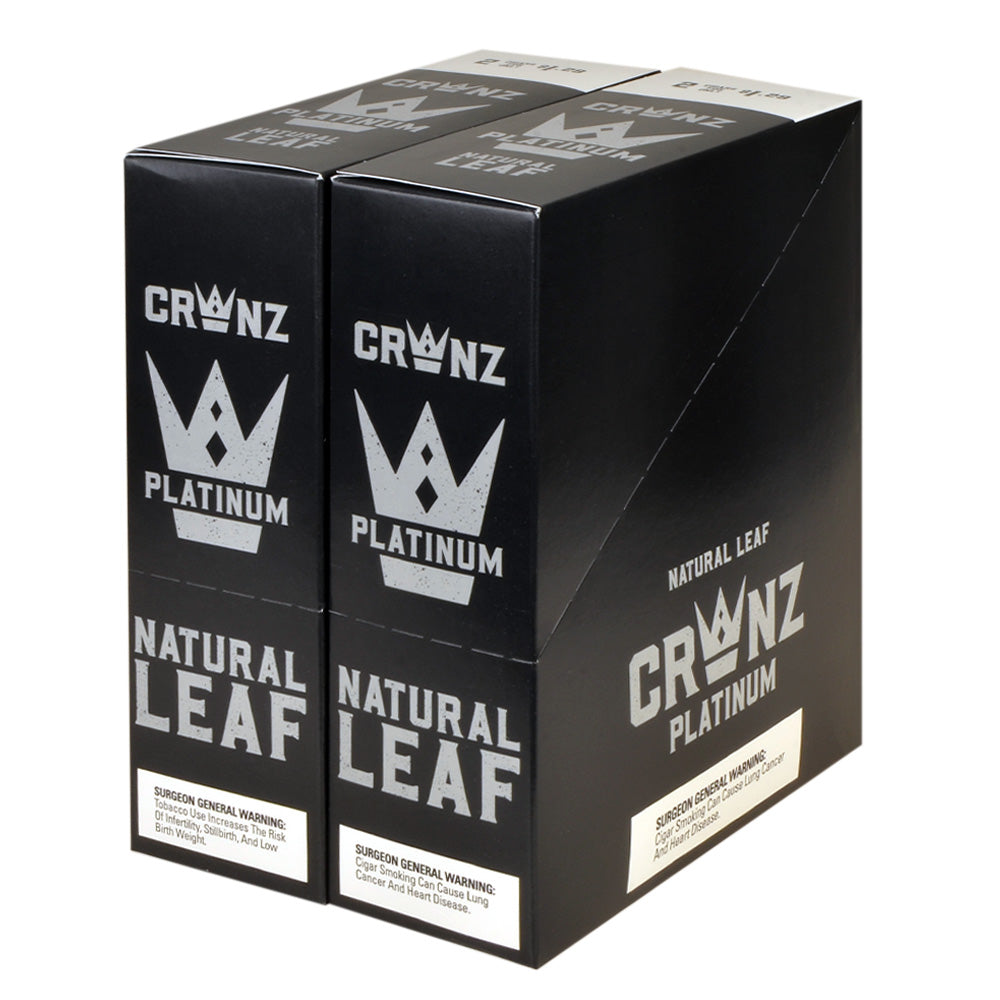 Crwnz Natural Leaf Platinum Cigarillos, Pre-Priced $1.29 – Tobacco Stock