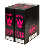 Crwnz Natural Leaf Berry Cigarillos, Pre-Priced $1.29