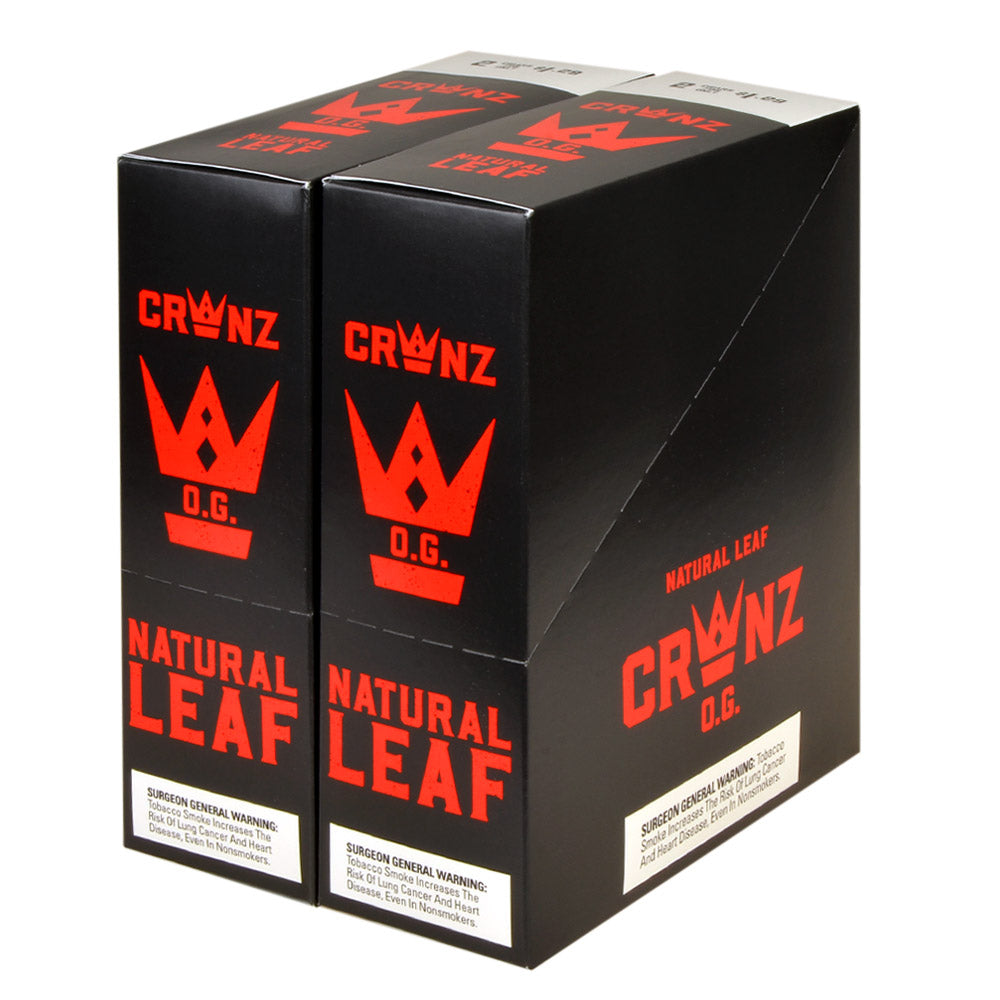 Crwnz Natural Leaf OG Cigarillos, Pre-Priced $1.29