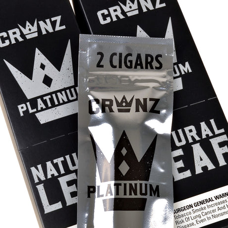 Crwnz Natural Leaf Platinum Cigarillos, Save on 2