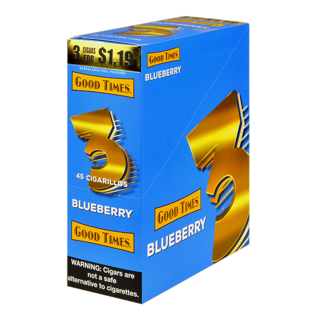 Good Times Cigarillos Blueberry 45ct, $1.19