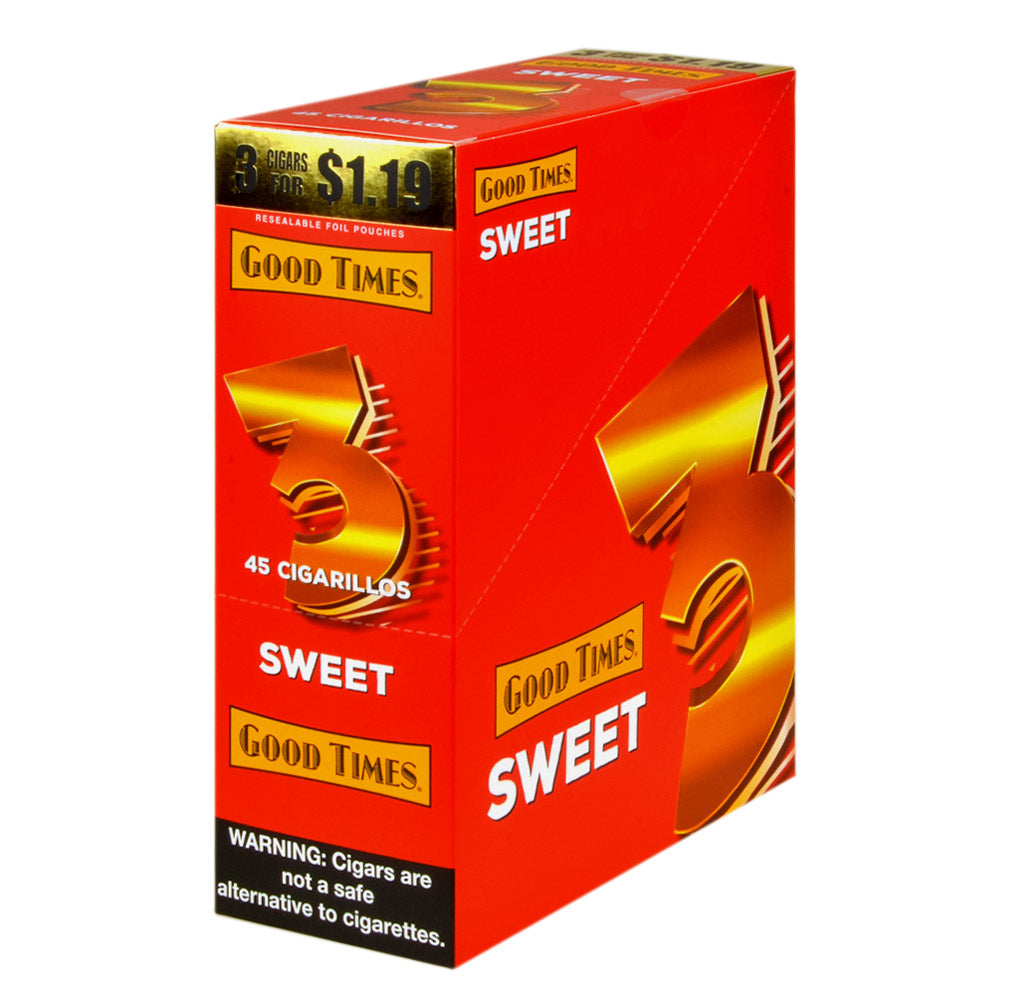 Good Times Cigarillos Sweet  45ct, $1.19