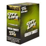 City Life Cigarillos 5 for $1.49 Green Sweet 15 Packs of 5