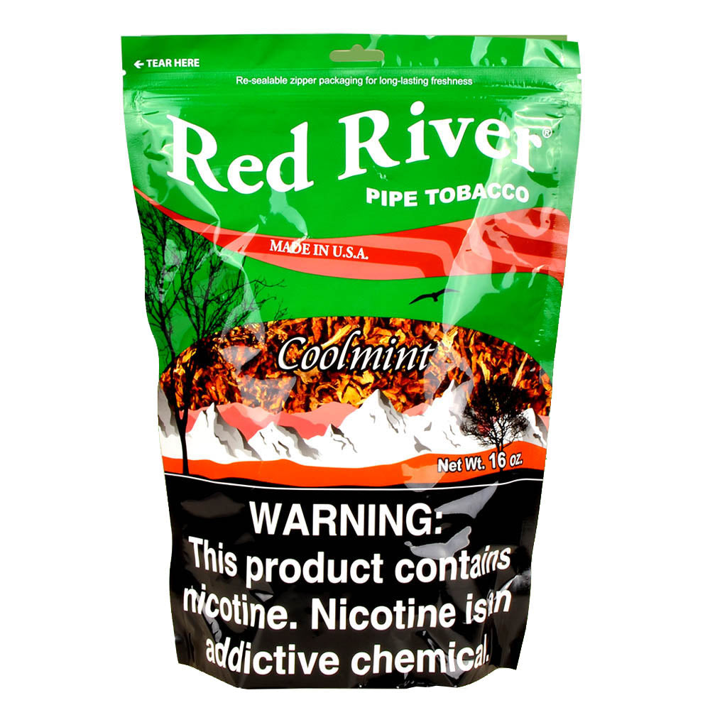 Red River Cool Mint Pipe Tobacco 16 oz. Bag