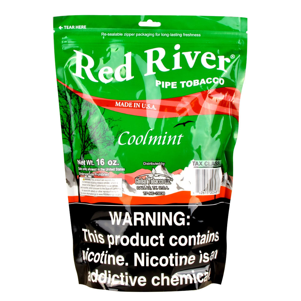 Red River Cool Mint Pipe Tobacco 16 oz. Bag