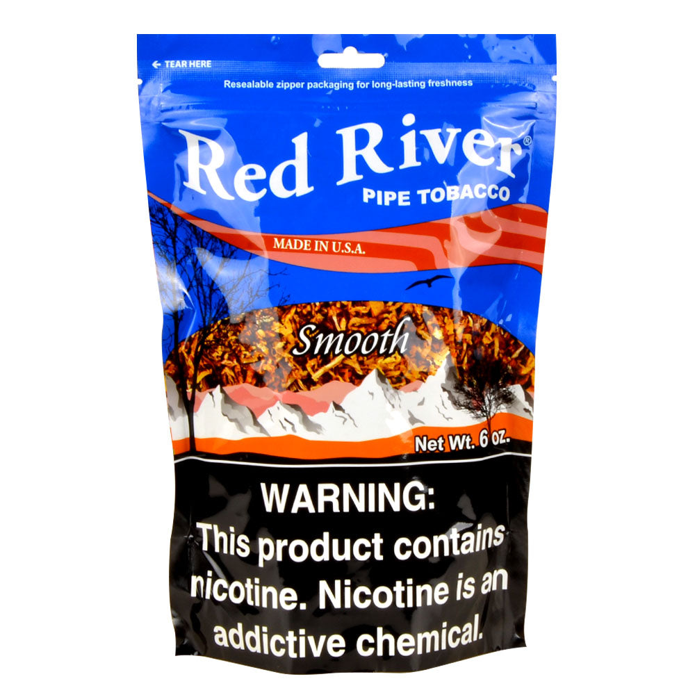 Red River Smooth Pipe Tobacco 6 oz. Bag