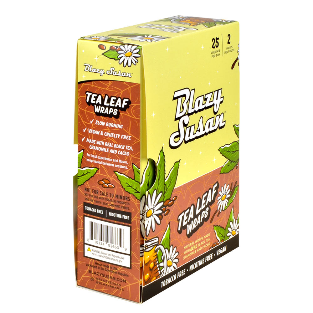 Blazy Susan Wraps Tea Leaf 25 Packs of 2