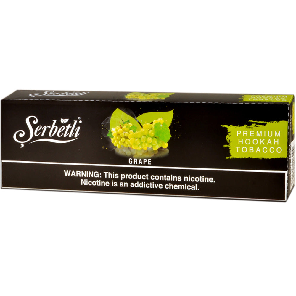 Serbetli Premium Hookah Tobacco 10 packs of 50g Grape